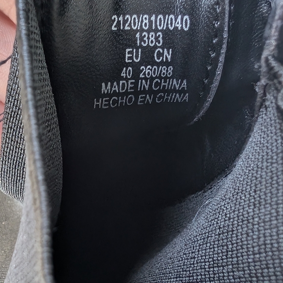 ZARA Black Chunky Platform Chelsea Boots – Women’s EU 40 / US 9.5 - Picture 6 of 7